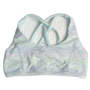 Ivivva by Lululemon Athletica Green Reversible Girls sport Bra Size 10